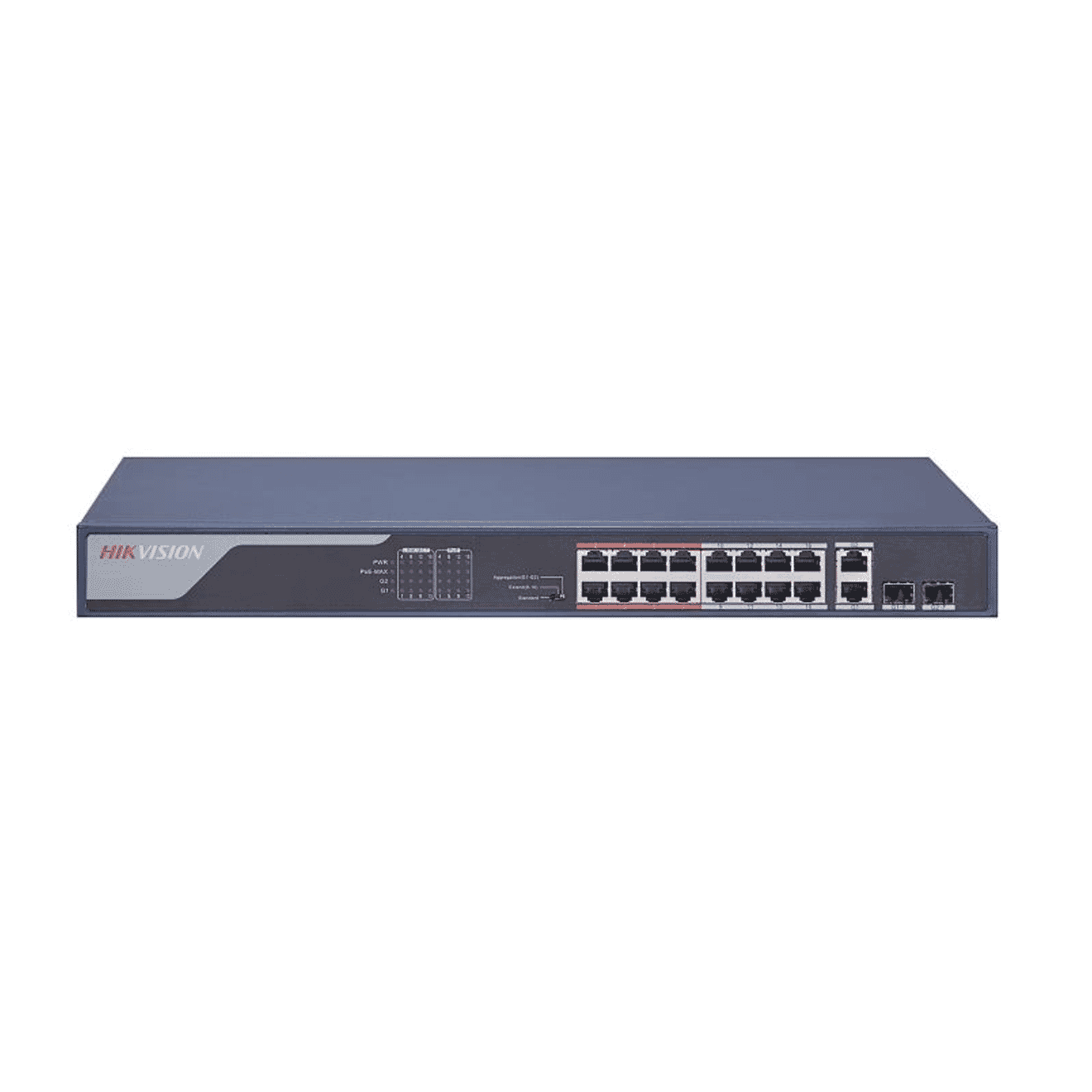 Hikvision DS-3E0318P-E 18 Port Unmanaged PoE Network Switch with 100M/1000M Mixed ports