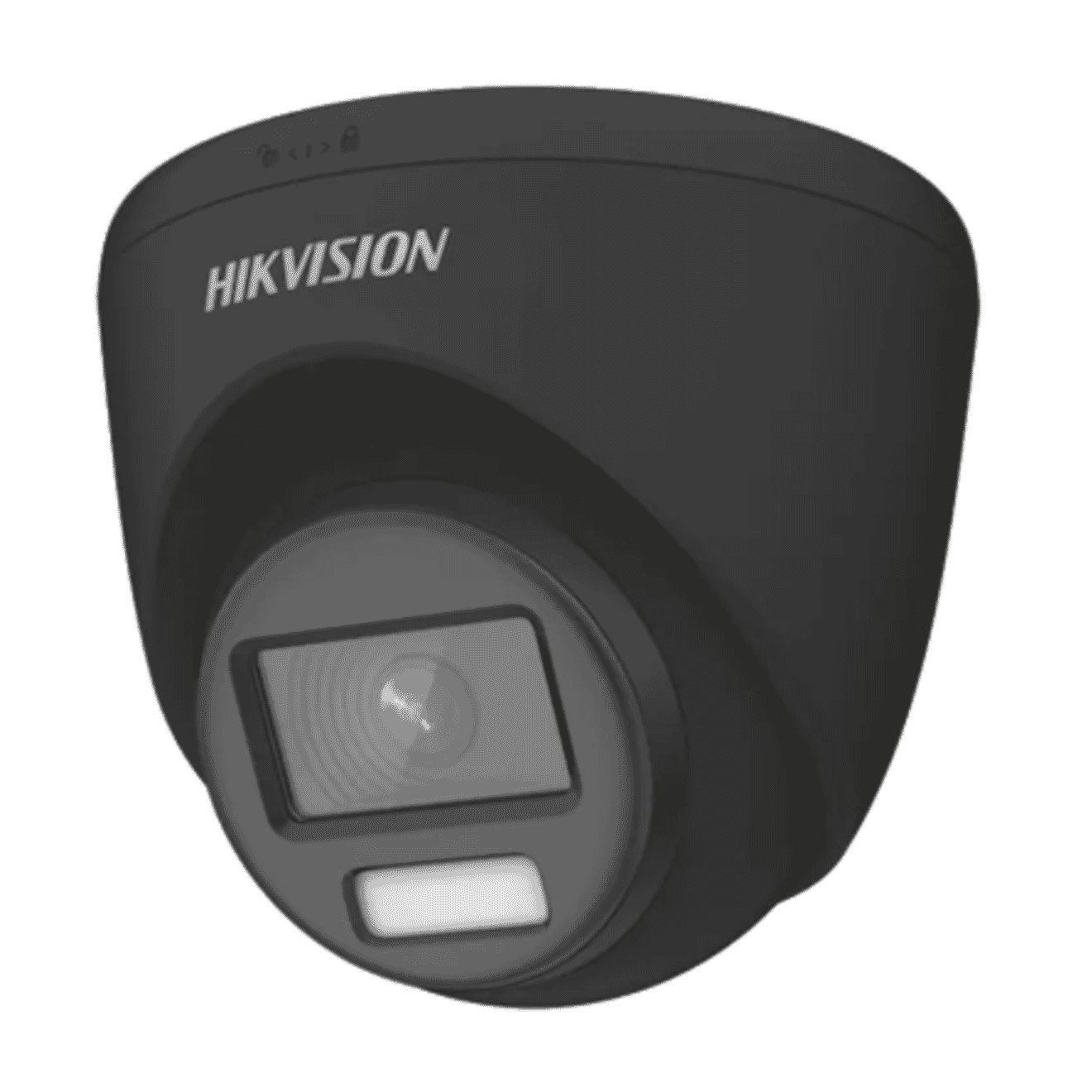 Hikvision DS-2CE72KF0T-LFS(2.8mm)(BLACK) 3K ColorVu Audio Dome CCTV Camera