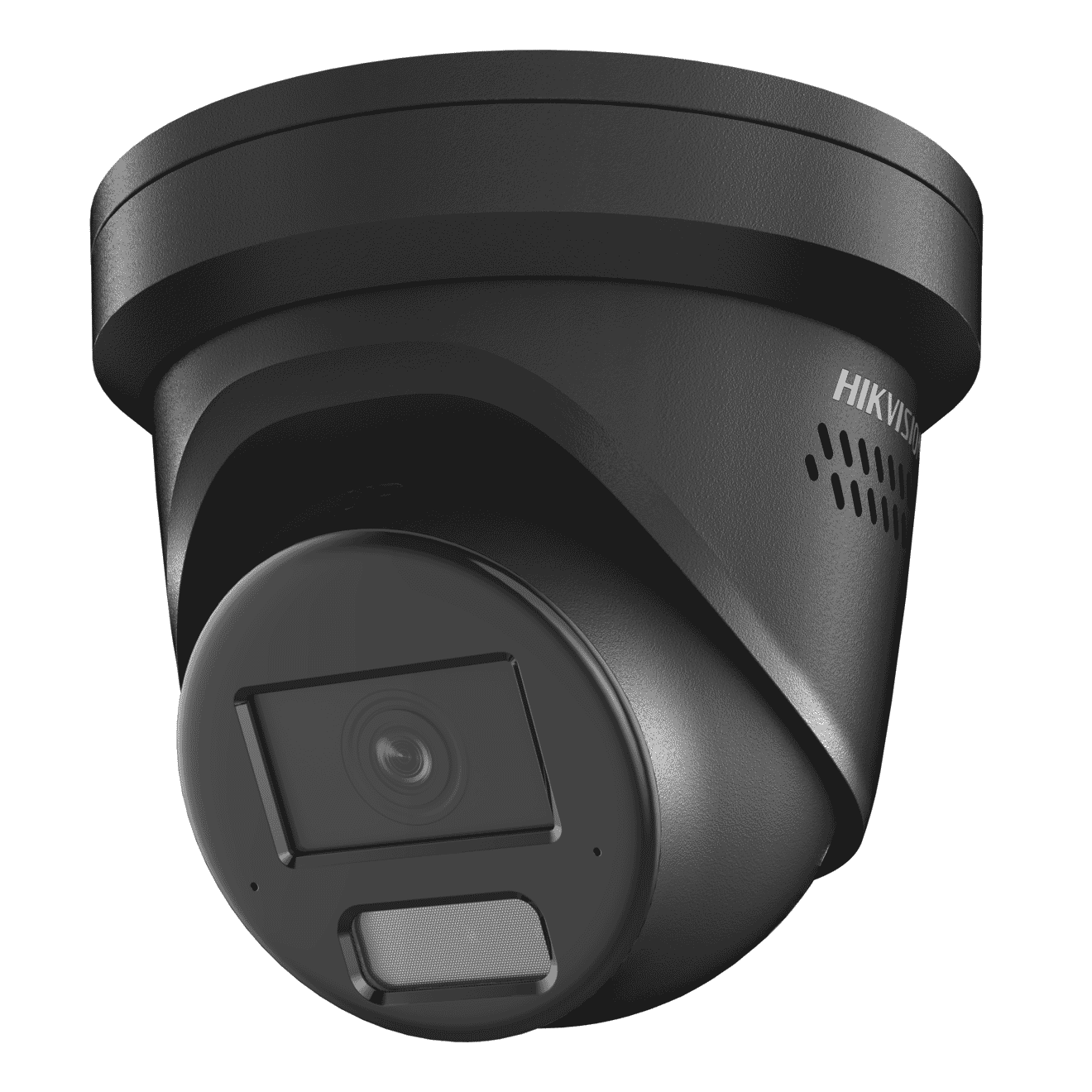 Hikvision DS-2CD2386G2H-IS2U/SL (2.8mm) 8MP Fixed Turret Camera AcuSense Siren Mic Speaker BLACK
