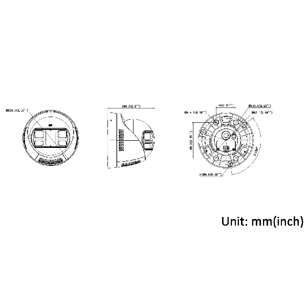 HiLook IPC-T260HAD-LUF/SL(2.8mm) IP Camera | 6MP | Turret