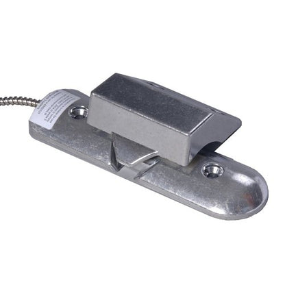CQR RS002-ALI Double Pole Heavy Duty Roller Shutter Magnetic Door Contact, Grade 2, Aluminium