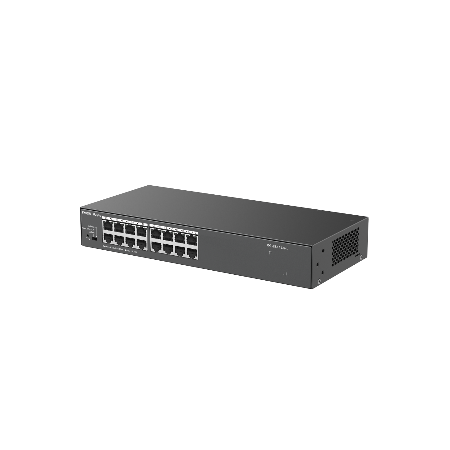 Reyee Gigabit Unmanaged Switch-Metal | RG-ES116G-L