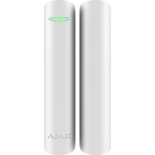 Ajax 133198.21.WH1 Superior DoorProtect Plus Jeweller Wireless Reed-Switch Opening Detector with Shock and Tilt Sensors, White