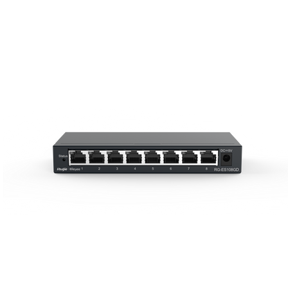 Reyee Gigabit Unmanaged Switch-Metal | RG-ES108GD
