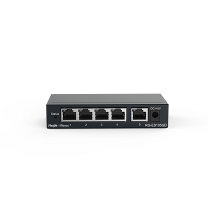 Reyee Gigabit Unmanaged Switch-Metal | RG-ES105GD