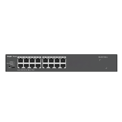 Reyee Gigabit Unmanaged Switch-Metal | RG-ES116G-L
