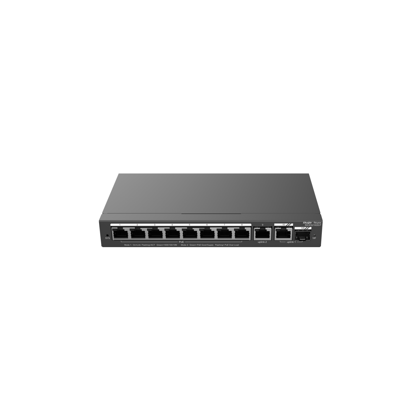 Reyee Smart CCTV Switch-PoE | RG-ES210GS-P