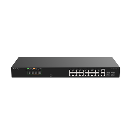 Reyee 10/100 Unmanaged Switch-Metal-PoE | RG-ES118FGS-LP