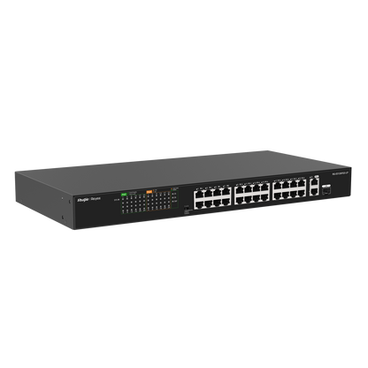 Reyee 10/100 Unmanaged Switch-Metal-PoE | RG-ES126FGS-LP
