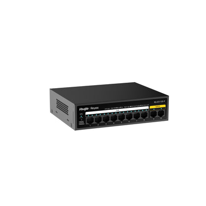 Reyee 10/100 Unmanaged Switch-Metal-PoE | RG-ES110F-P