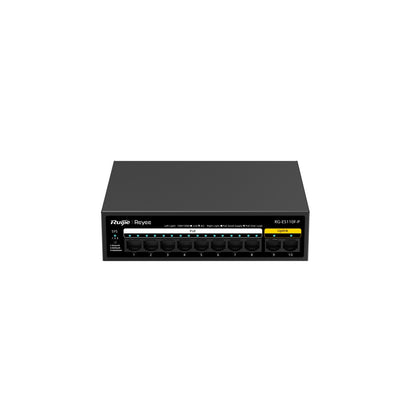Reyee 10/100 Unmanaged Switch-Metal-PoE | RG-ES110F-P