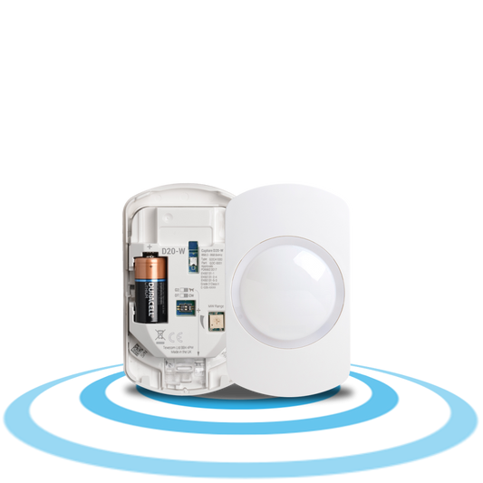 Texecom GDC-0001 | RICOCHET CAPTURE D20-W WIRELESS DUAL TECH PETWISE 20 MTR