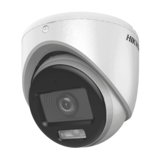 Hikvision DS-2CE70KF0T-LMFS(2.8MM) 3K ColorVu Audio Dome Camera CCTV Security