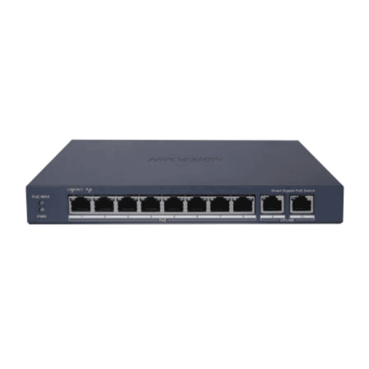 Hikvision DS-3E1510P-EI(O-STD)V2 8-Port Gigabit PoE Managed Switch CCTV Security