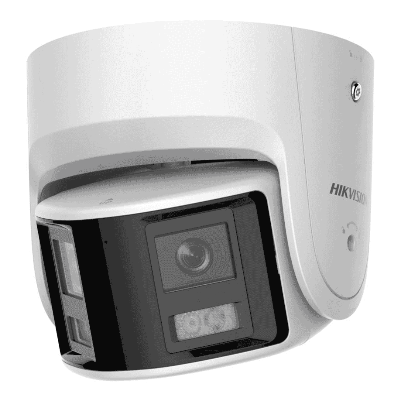 Hikvision DS-2CD2366G2P-ISU/SL (2.8mm) 6MP Fixed Turret Camera AcuSense Siren Mic Speaker
