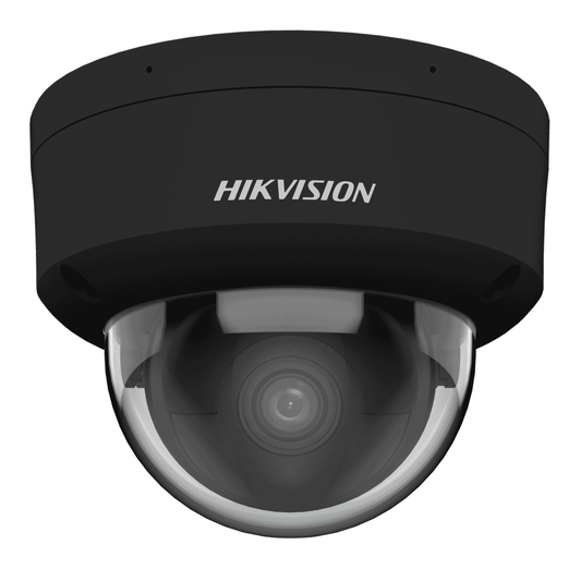Hikvision DS-2CD2147G3-LIS2UY (2.8mm) 4MP Fixed Dome Camera ColorVu Siren Mic Speaker BLACK