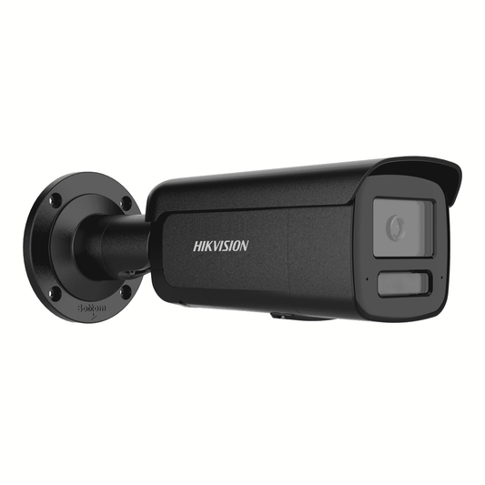 Hikvision DS-2CD2T87G3-LIS2UY/SL (2.8mm) 8MP Fixed Bullet Camera ColorVu Siren Mic Speaker BLACK