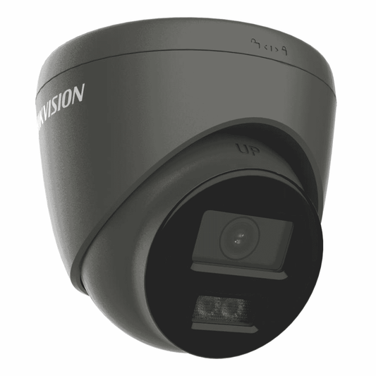 Hikvision DS-2CE72KF3T-LSYE (2.8mm) 5MP Fixed Turret Camera Smart Hybrid Light Audio GREY