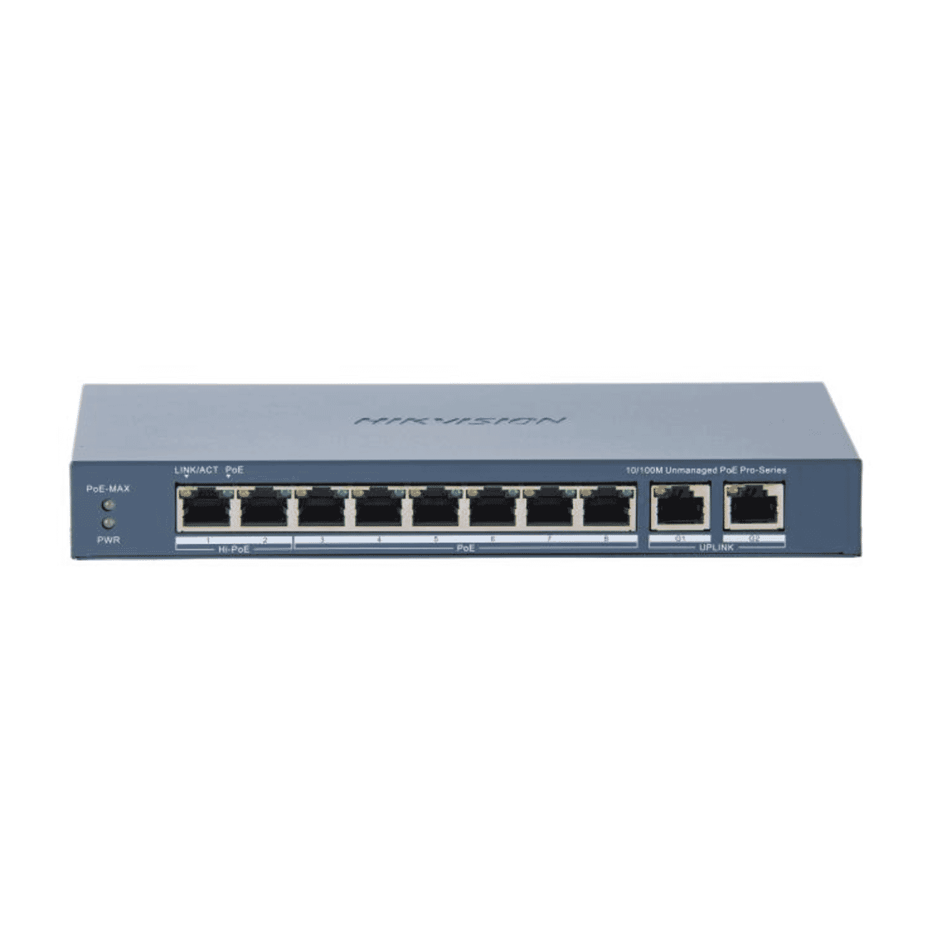 Hikvision DS-3E0310HP-E(C) 8 PORT FAST ETHERNET UNMANAGED POESWITCH