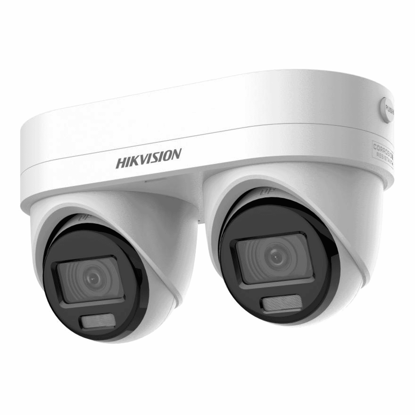 Hikvision DS-2CD2346G3D-IZ2UY/SL(2.8/4mm) - 4 MP DUAL-LENS FIXED POINT ZOOM TURRET NETWORK CAMERA