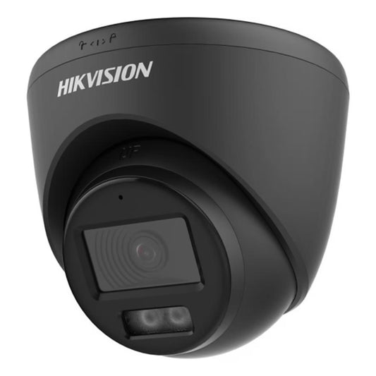 HIKVISION DS-2CE72KF0T-LTS(2.8mm)/BLACK 3K TWO WAY AUDIO FIXED TURRET CAMERA