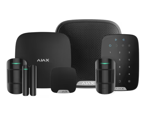 Ajax Kit 3 House with keypad (8PD) blk (23336.45.BL1)