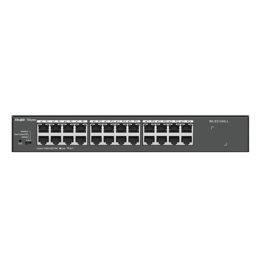 Reyee Gigabit Unmanaged Switch-Metal | RG-ES124G-L