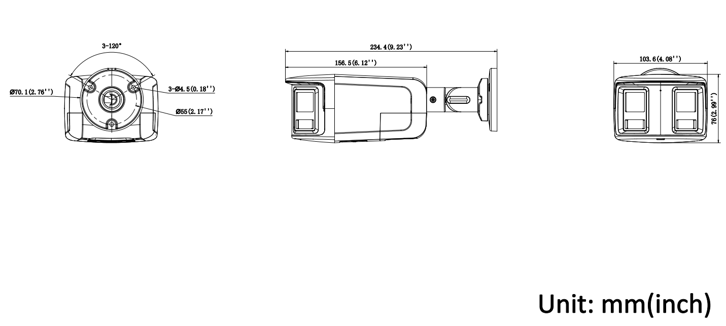 HiLook IPC-B460HAD-LUF/SL(2.8mm) IP Camera | 6MP | Bullet